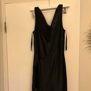 ABS Allen Schwartz Black Asymmetrical Dress